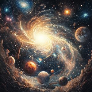 Over the fields. . . We go!