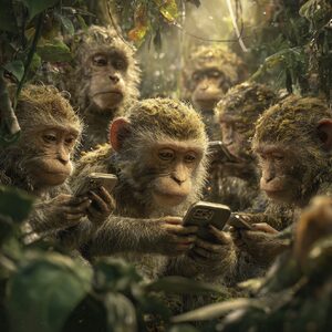 A Bunch of Monkeys. . .