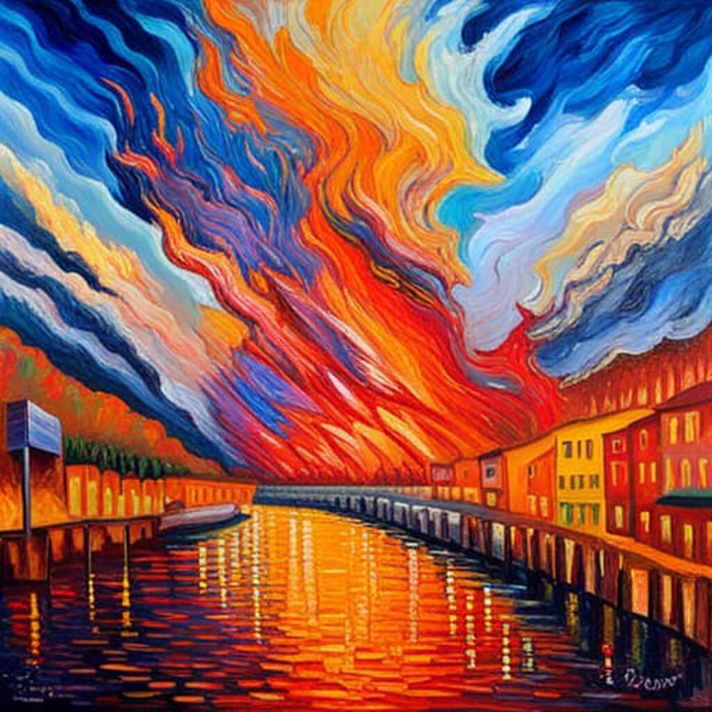 The world is on fire. . .