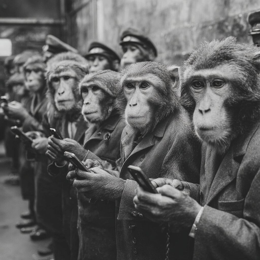 A Bunch of Monkeys. . .